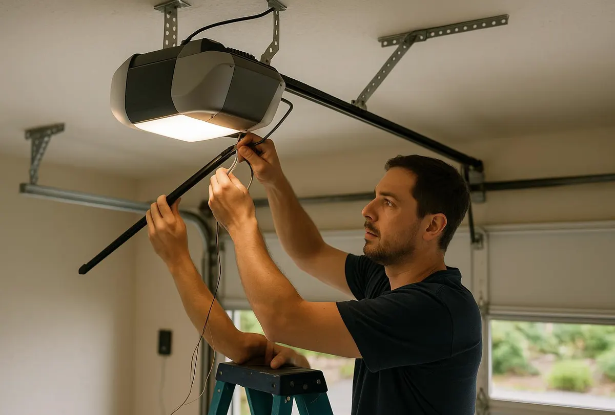 Garage Door Stuck Shut? The Diagnostic Order a Tech Follows — Virginia Beach Garage Door Service, Virginia Beach, VA